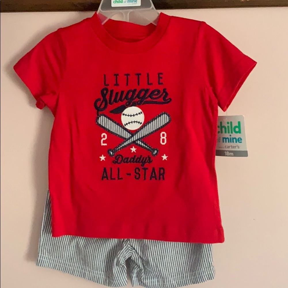 Baby boy shorts and shirt